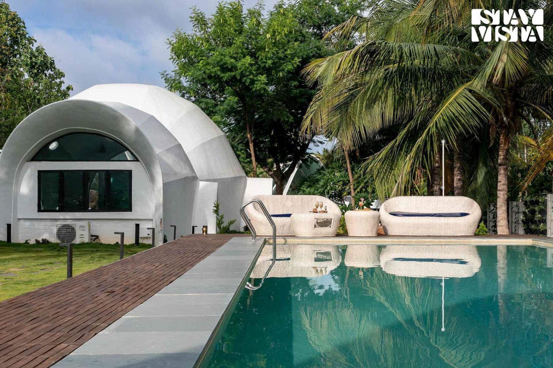 Stayvista At Shwaas Mysore With Private Pool Ngoại thất bức ảnh