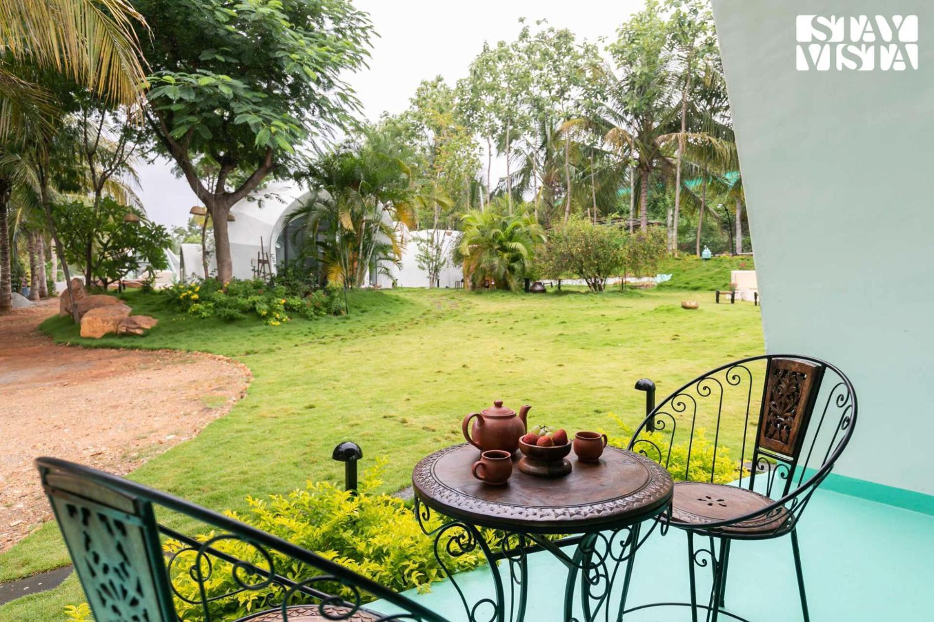 Stayvista At Shwaas Mysore With Private Pool Ngoại thất bức ảnh